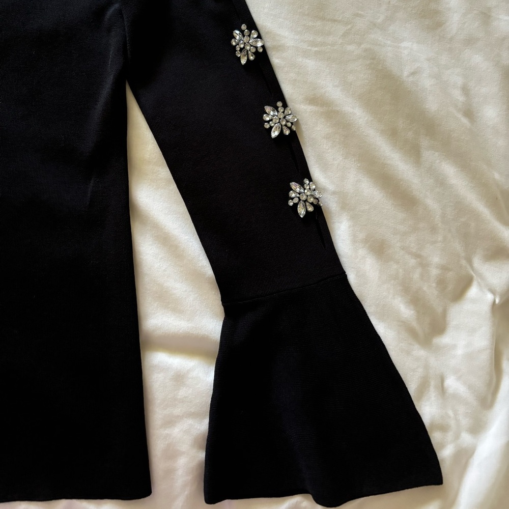 INC Rhinestone Blouse 💎 - Picture 3 of 4